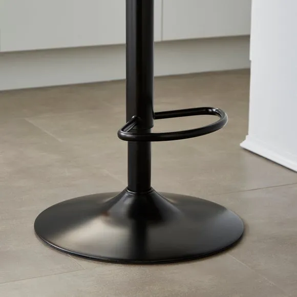 Thalia Height Adjustable Barstool, Fabric 4