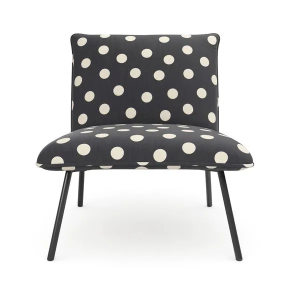 Sarnia Polka Dot Print Occasional Chair 6