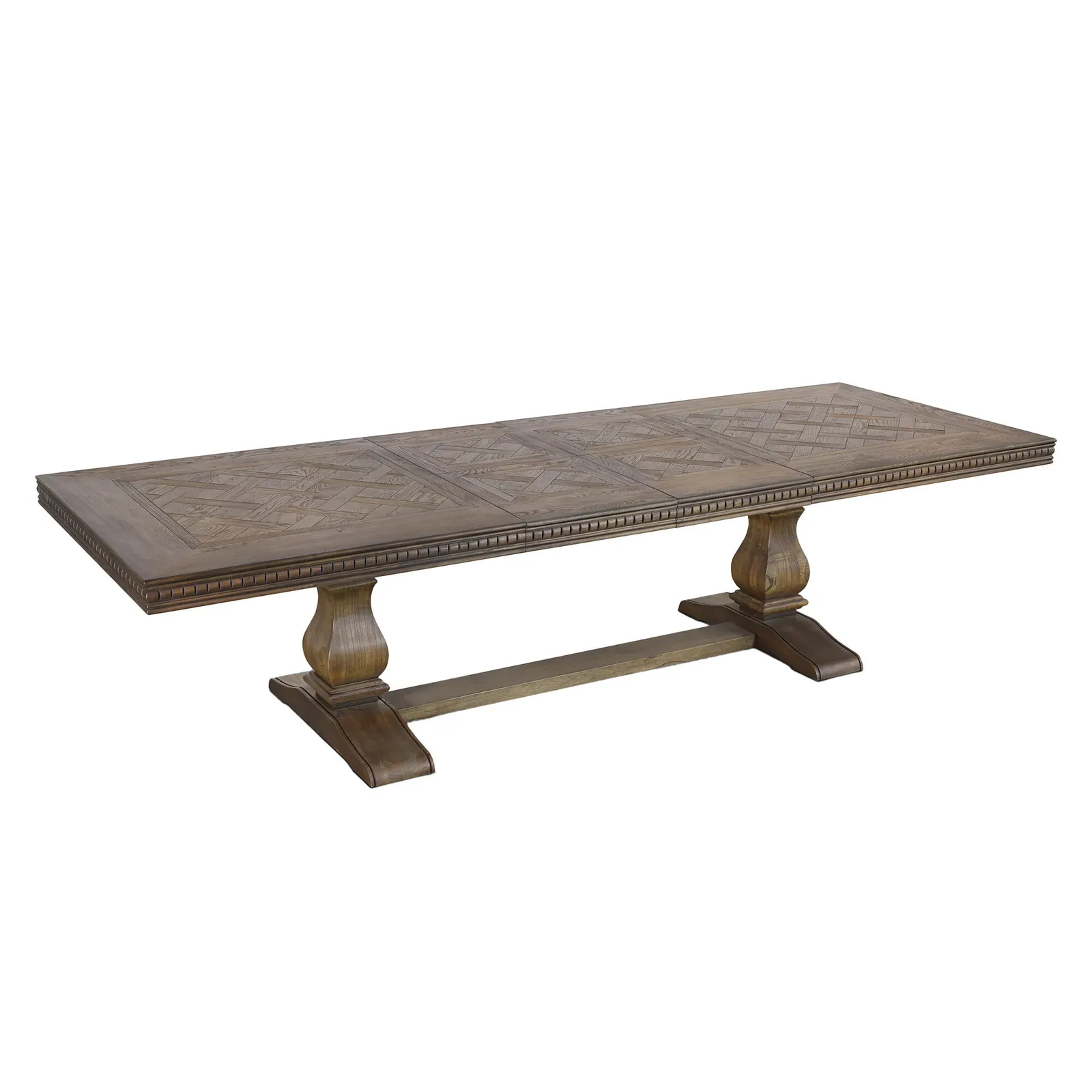 Polica Extending Dining Table, Brown Oak | Barker & Stonehouse 4