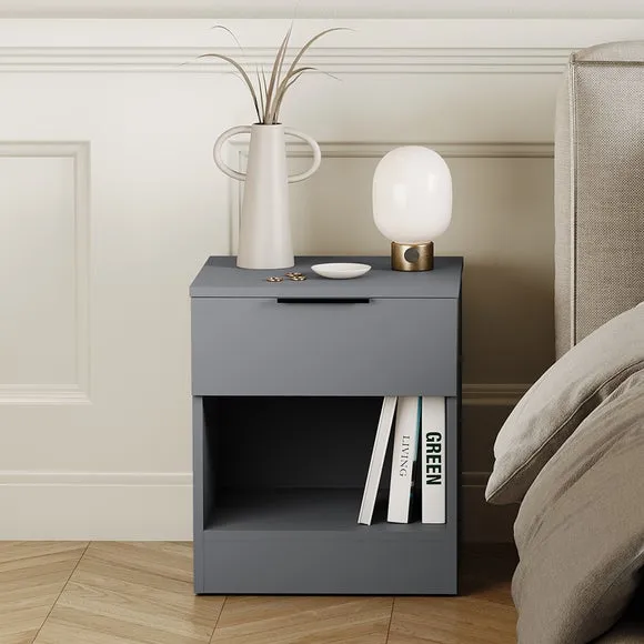 Hayes 1 Drawer Bedside Table 2