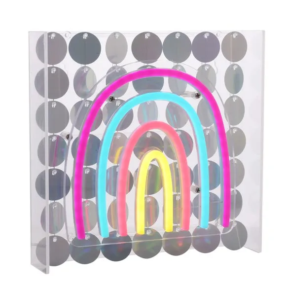 The Feel Good Club Signography Rainbow Neon Sign 4