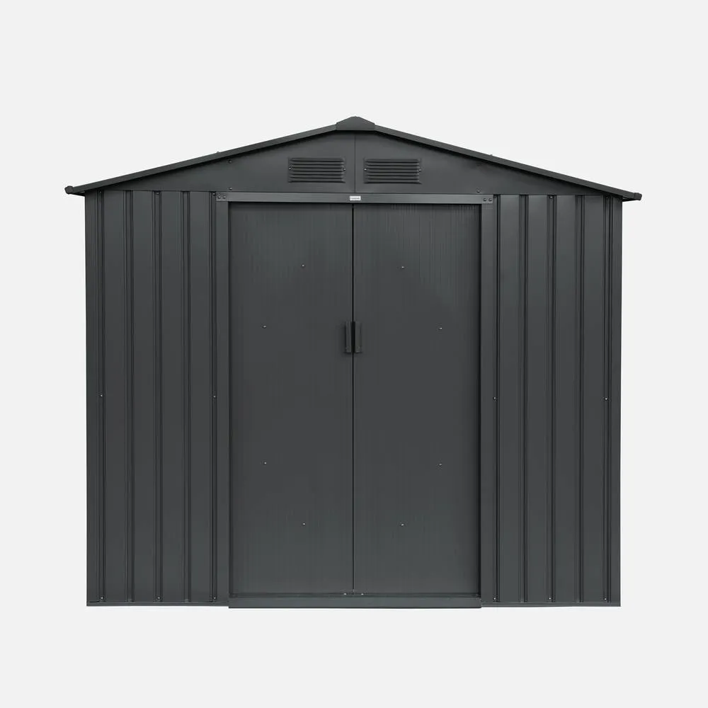 sweeek Garden Shelter 2.71m² With Anchor Kit in Dark Grey 3