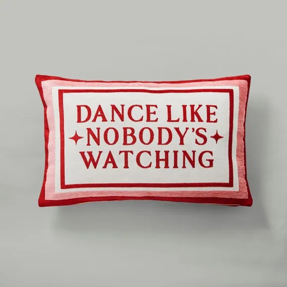 Dance Velvet Rectangle Cushion 2