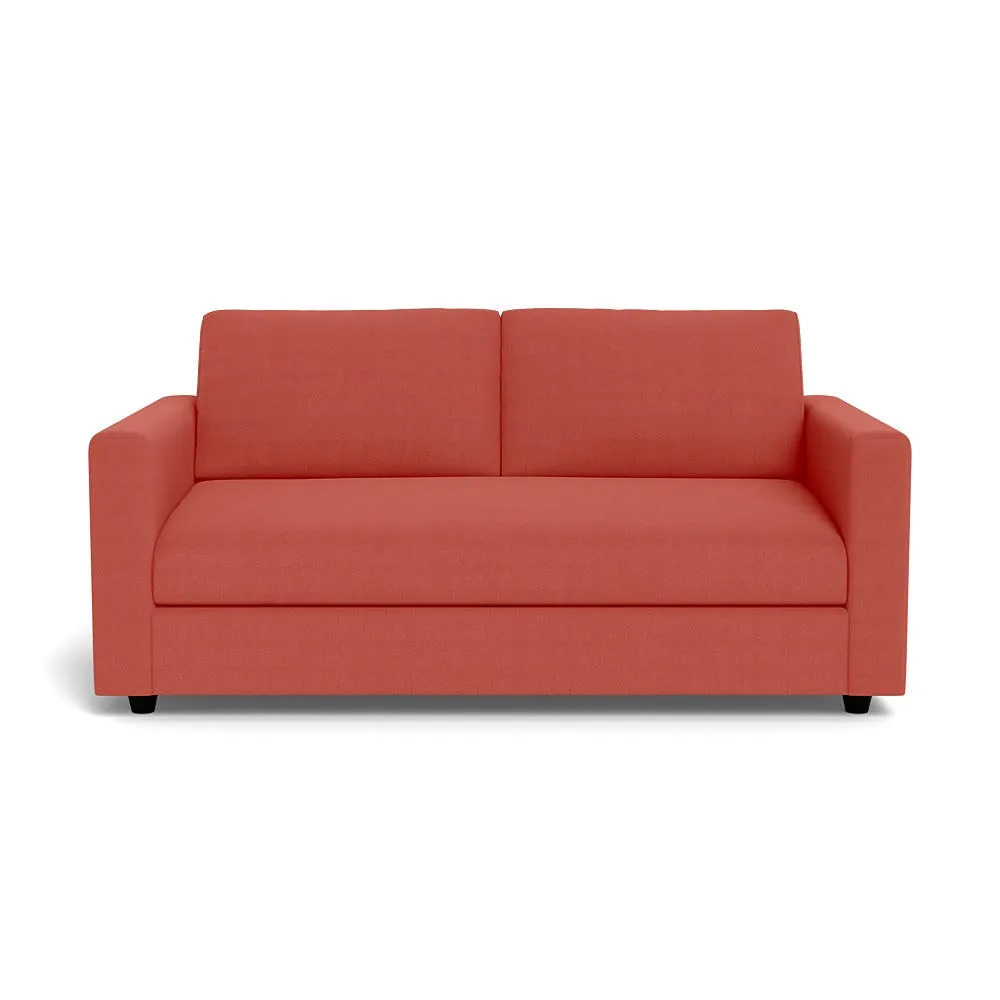 Heal's Nimbus II 3 Seater Sofa Linen Grenadine Black Feet