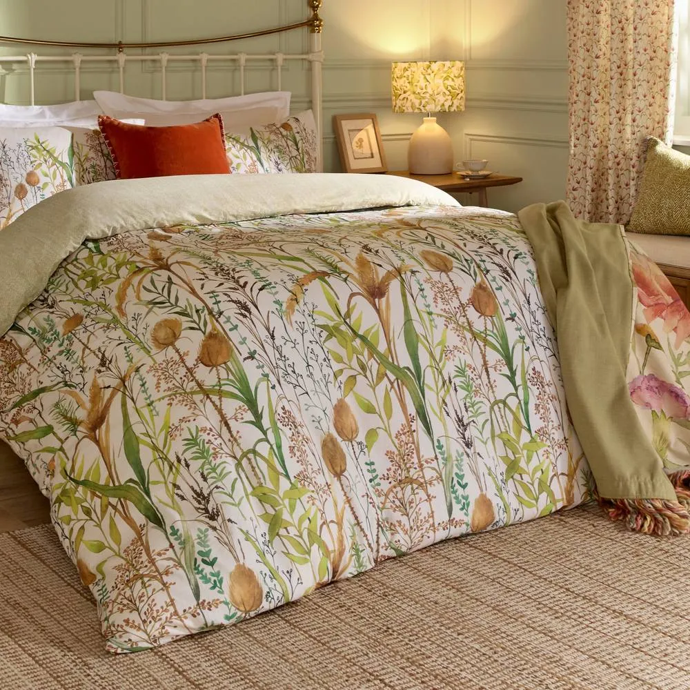 Voyage Maison Lydiard 100% Cotton Reversible Duvet Cover Set 4