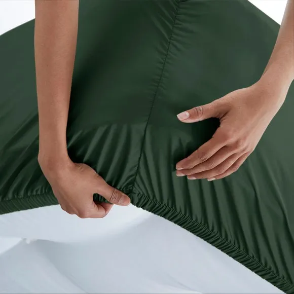 100% Egyptian Cotton 220 Thread Count True Grip® Fitted Sheet 3