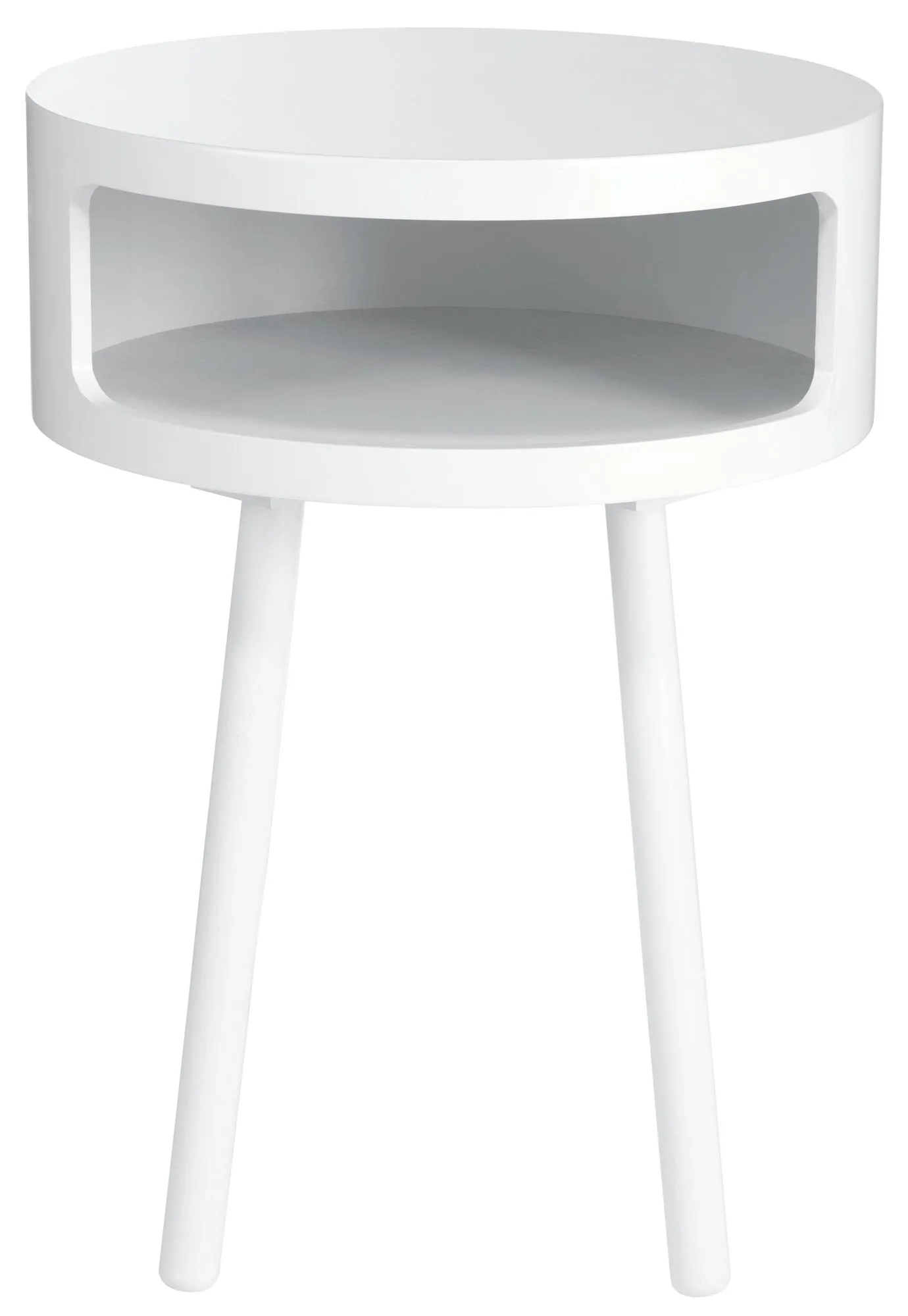 Habitat Bumble Side Table - White