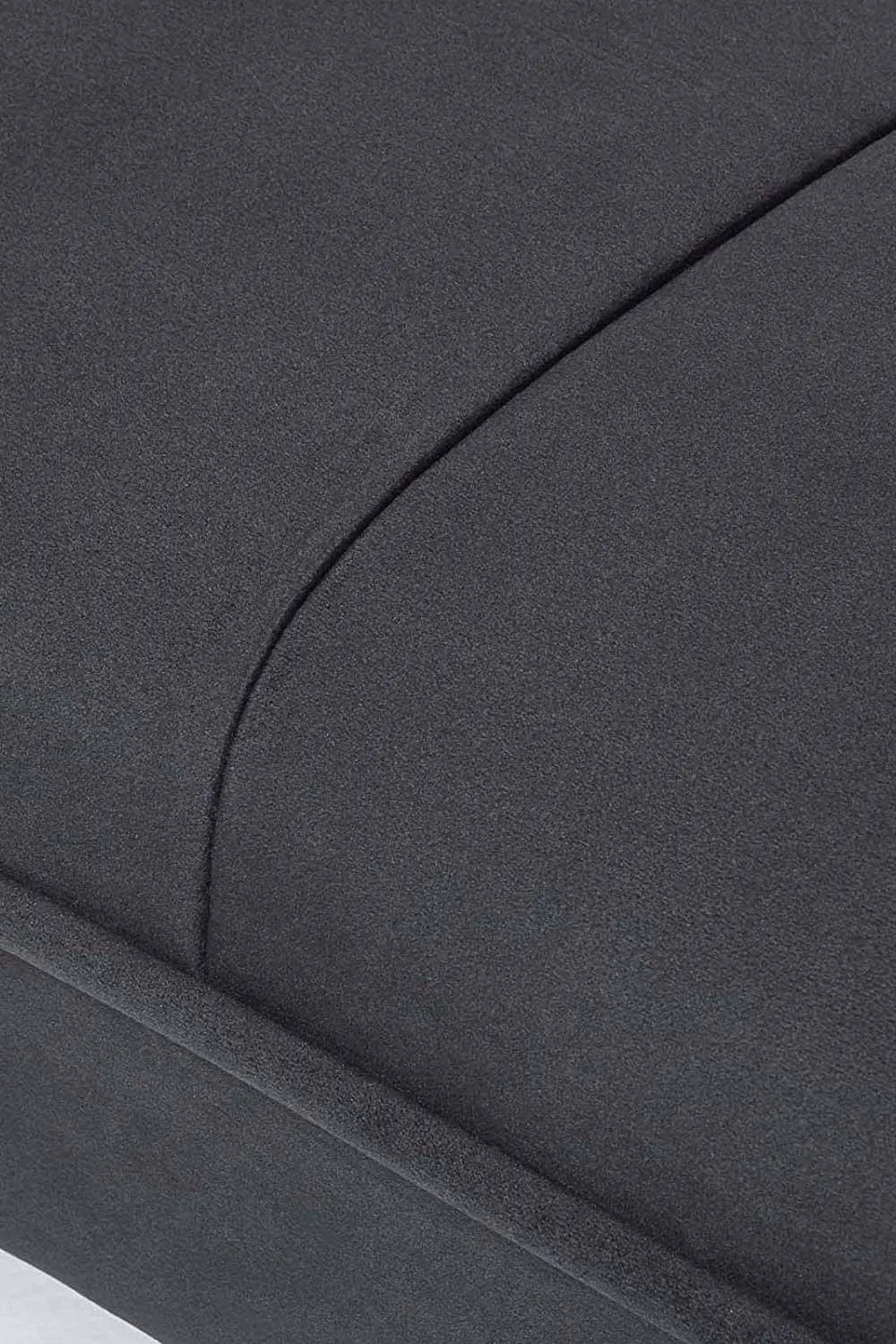 Homescapes Laurie Velvet Click Clack Sofa Bed in Black 5