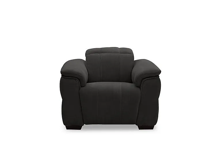 Inca Fabric Power Recliner Chair with Power Headrest - Manhattan Indigo