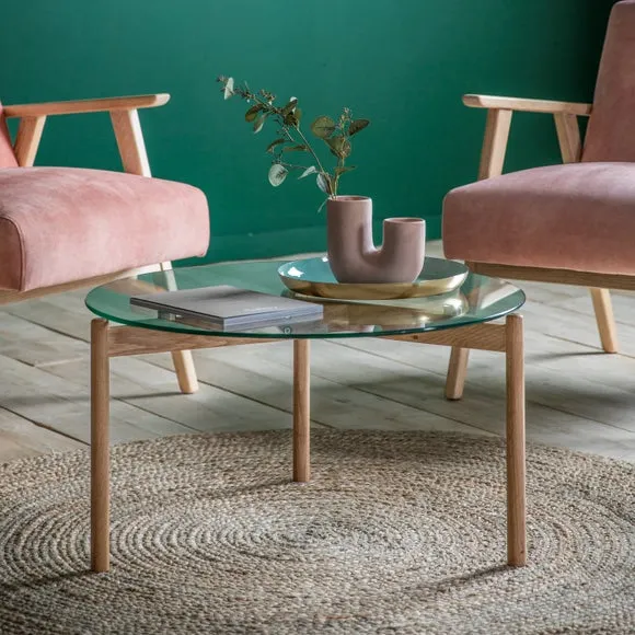Return - Hays Coffee Table, Glass