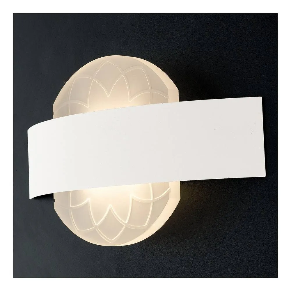 Netlighting HIMALAYA LED Wall Light White 800lm 4000K 24x13x5.5cm 2