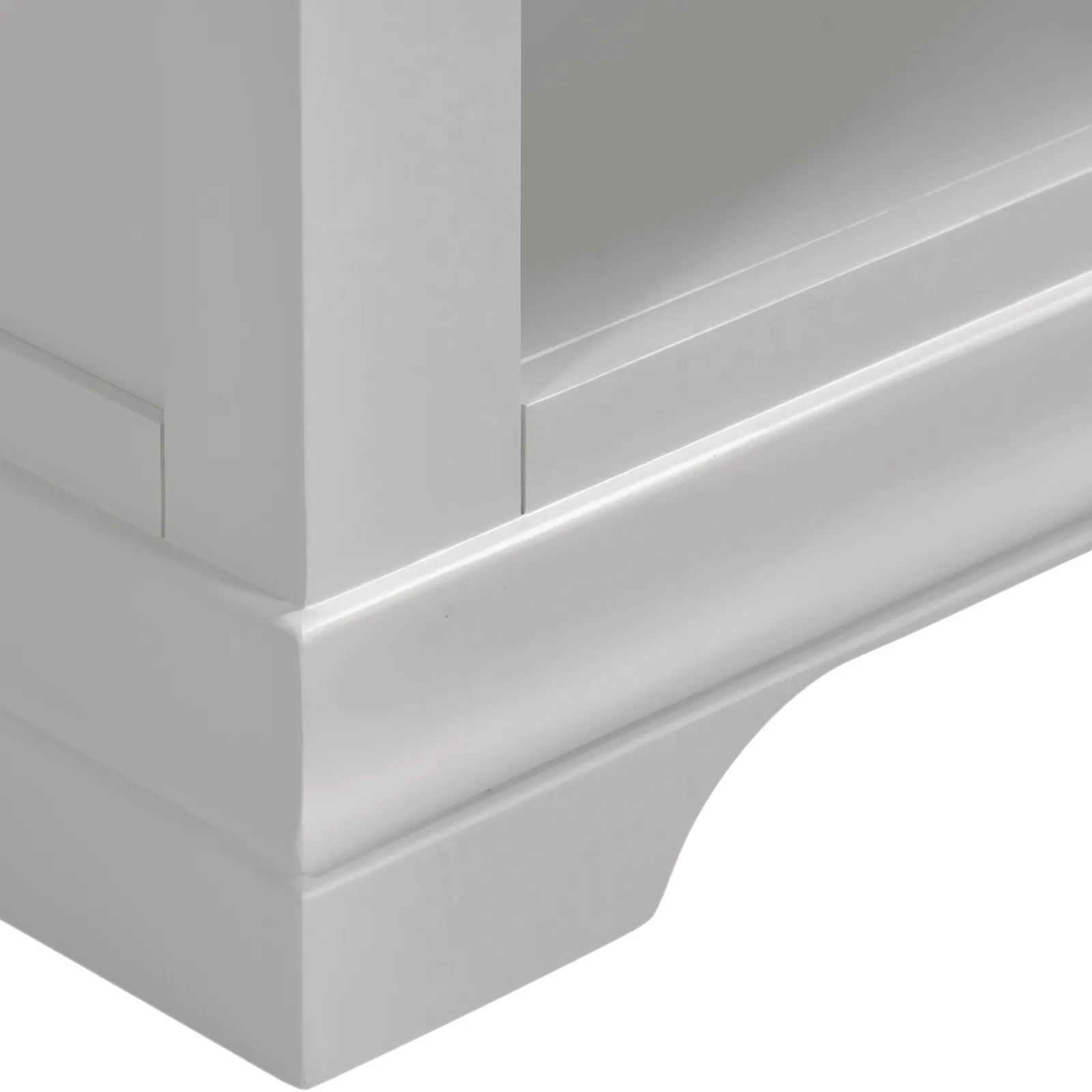 Seconique Bordeaux Bookcase (Fully Assembled) in Light Grey 6