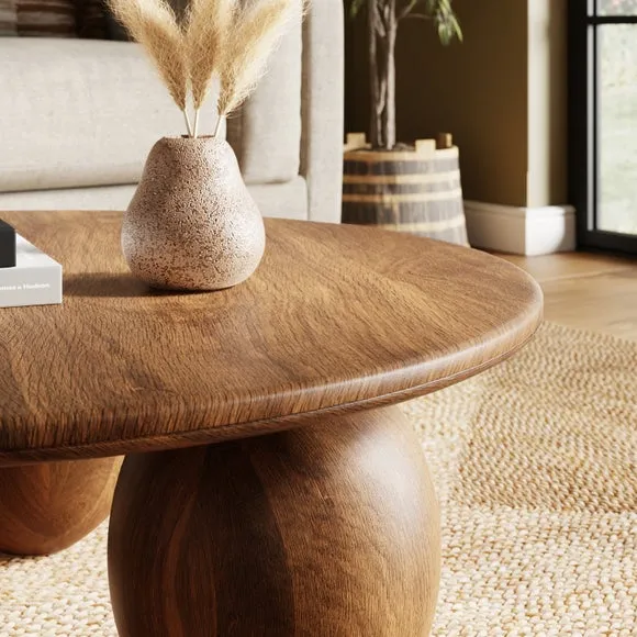 Buffie Coffee Table Mango Wood 2