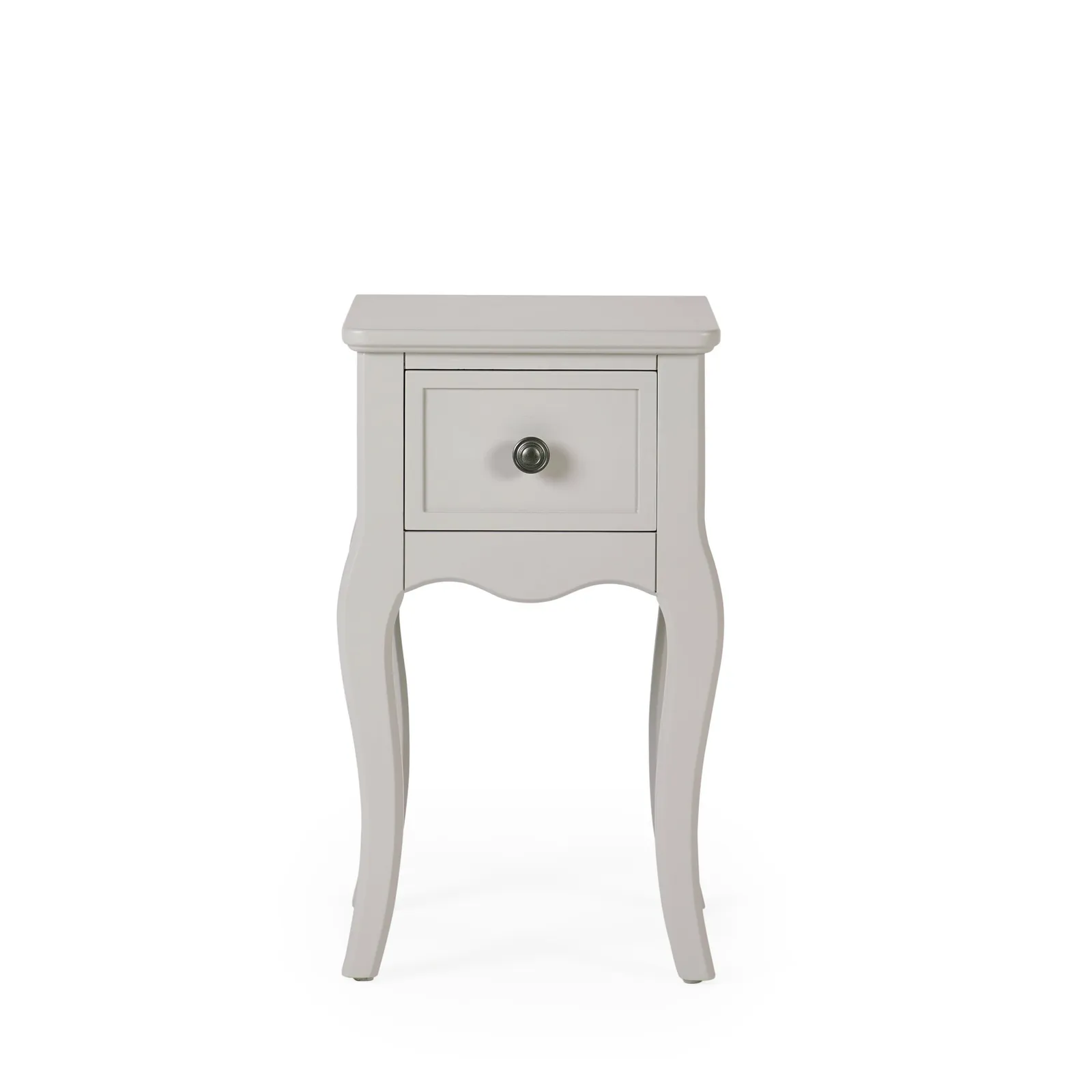 Clara 1 Drawer Bedside Table Grey