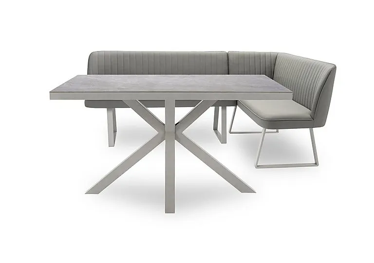Fumo Dining Table and Right Hand Corner Bench