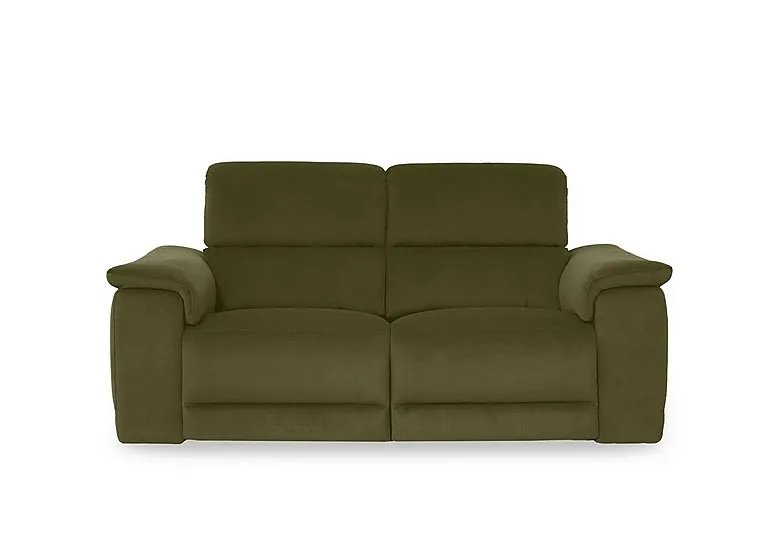 Genius Fabric 3 Seater Power Recliner Sofa with Power Headrests - Sofas and Armchairs