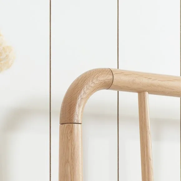 Jesper Oak Effect Bed Frame 3