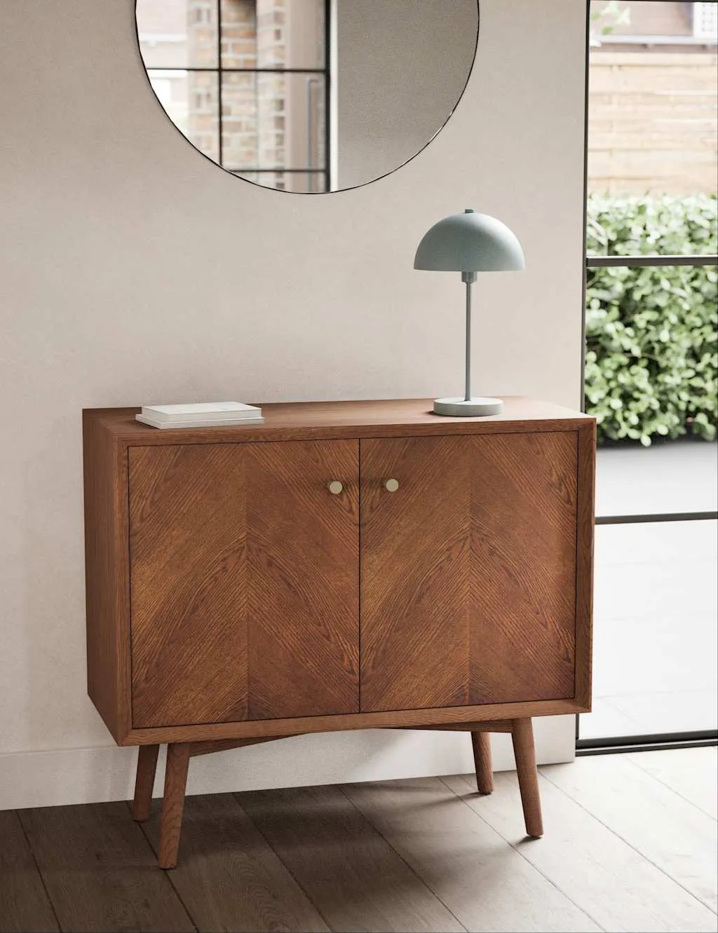 Gallery Direct Monroe 2 Door Sideboard Natural