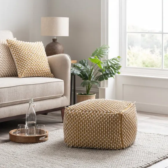 Jersey Bobble Pouffe 1