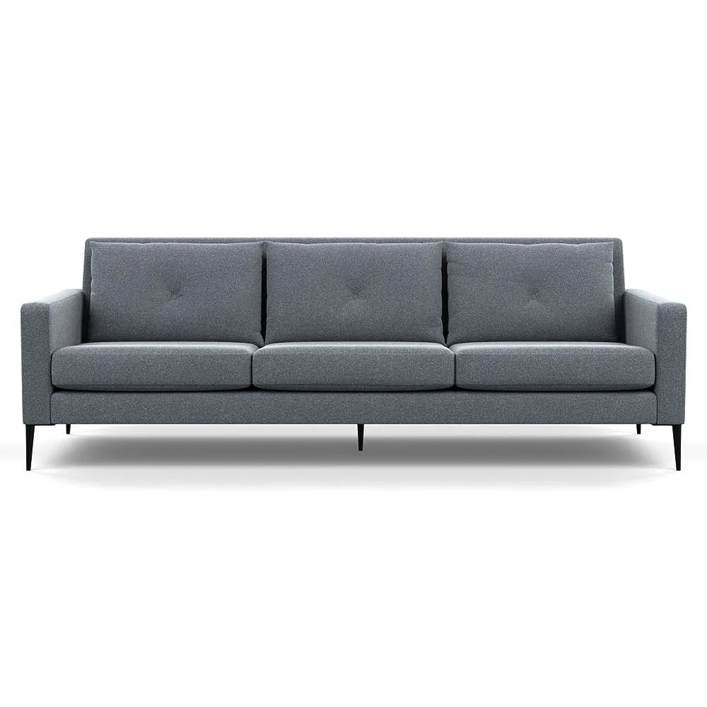 Heal's Brunel 4 Seater Boucle Steel 1
