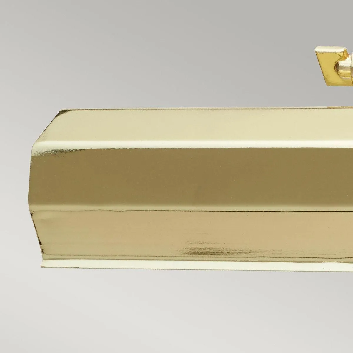 Netlighting Chawton 2 Light Medium Picture Wall Light Brass E14 in Yellow 3