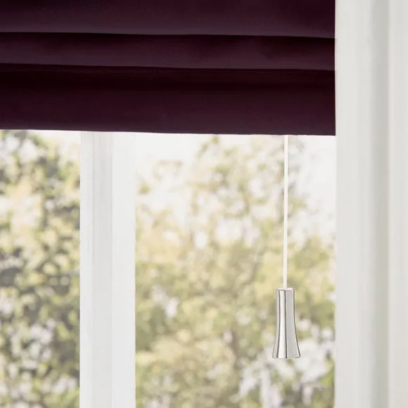 Recycled Velour Roman Blind 4