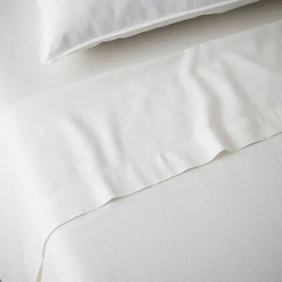 Cotton Linen Flat Sheet 3