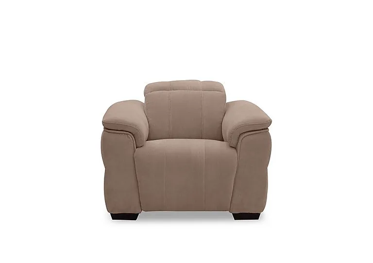 Inca Fabric Power Recliner Chair with Power Headrest - Manhattan Nutmeg - Sofas and Armchairs - In Time for Christmas
