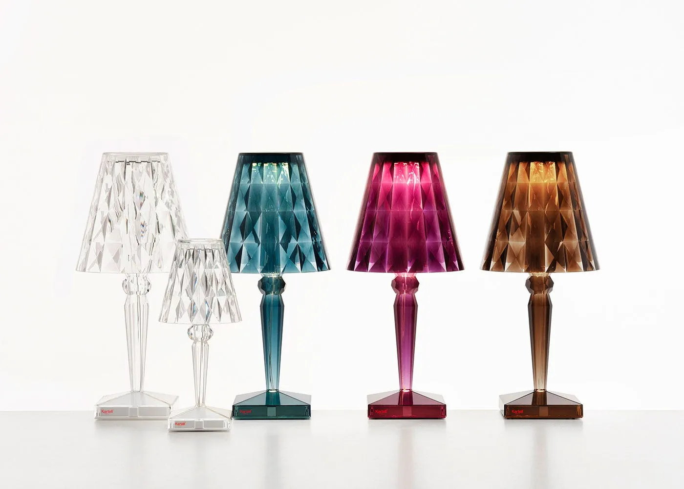 Kartell Big Battery LED Portable Table Lamp Cola 2