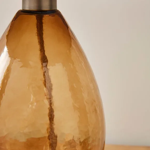 Fentress Large Recycled Glass Table Lamp 3