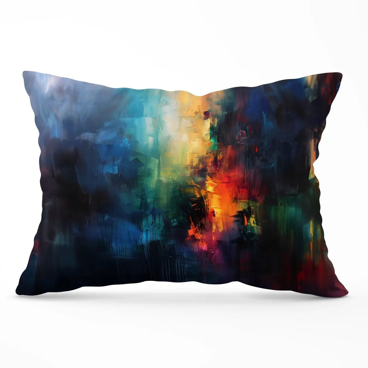Warren Reed - Designer Colourful Chaos: Urban Dreamscape Cushions