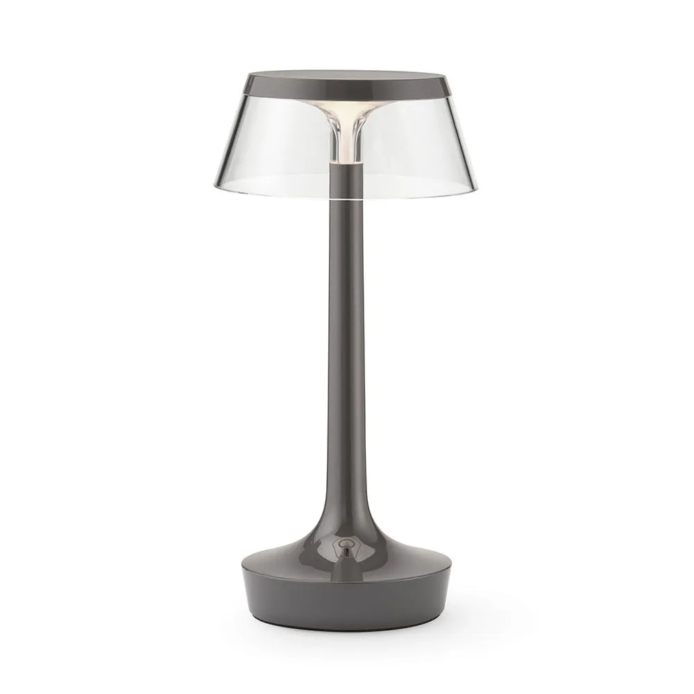 Flos Bon Jour Unplugged LED Portable Table Lamp Stormy Grey 2