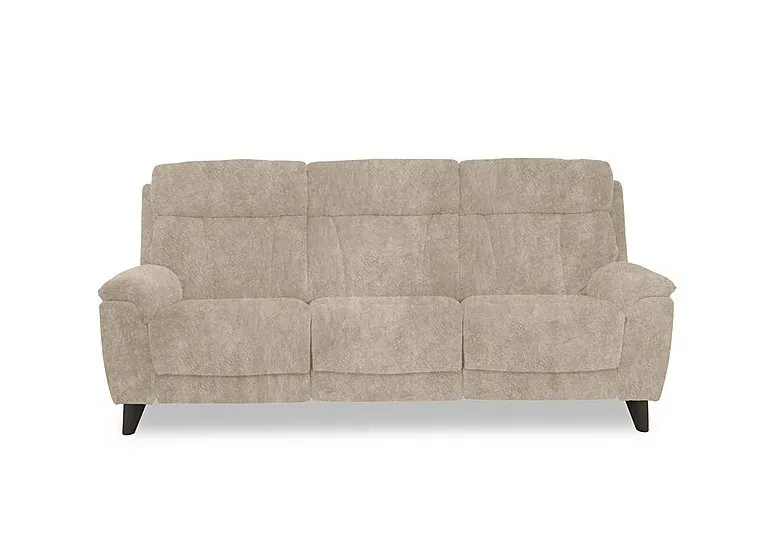 Dreamer Fabric 3 Seater Power Recliner Sofa - Cream