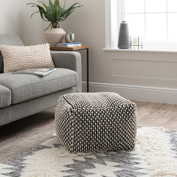 Jersey Bobble Pouffe 1