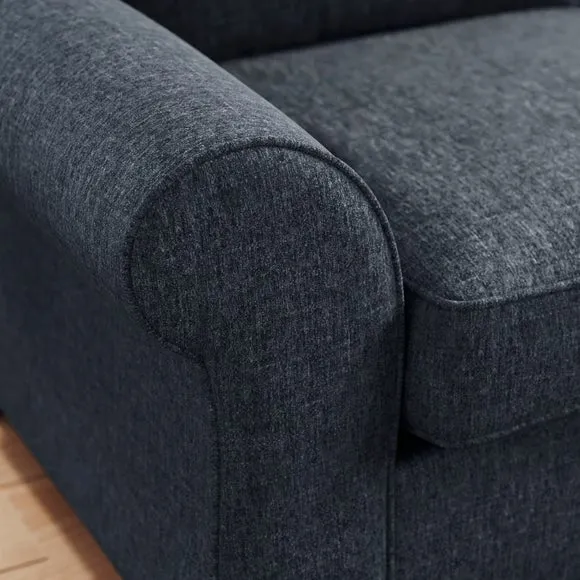 Flori Soft Chenille 2 Seater Sofa 4