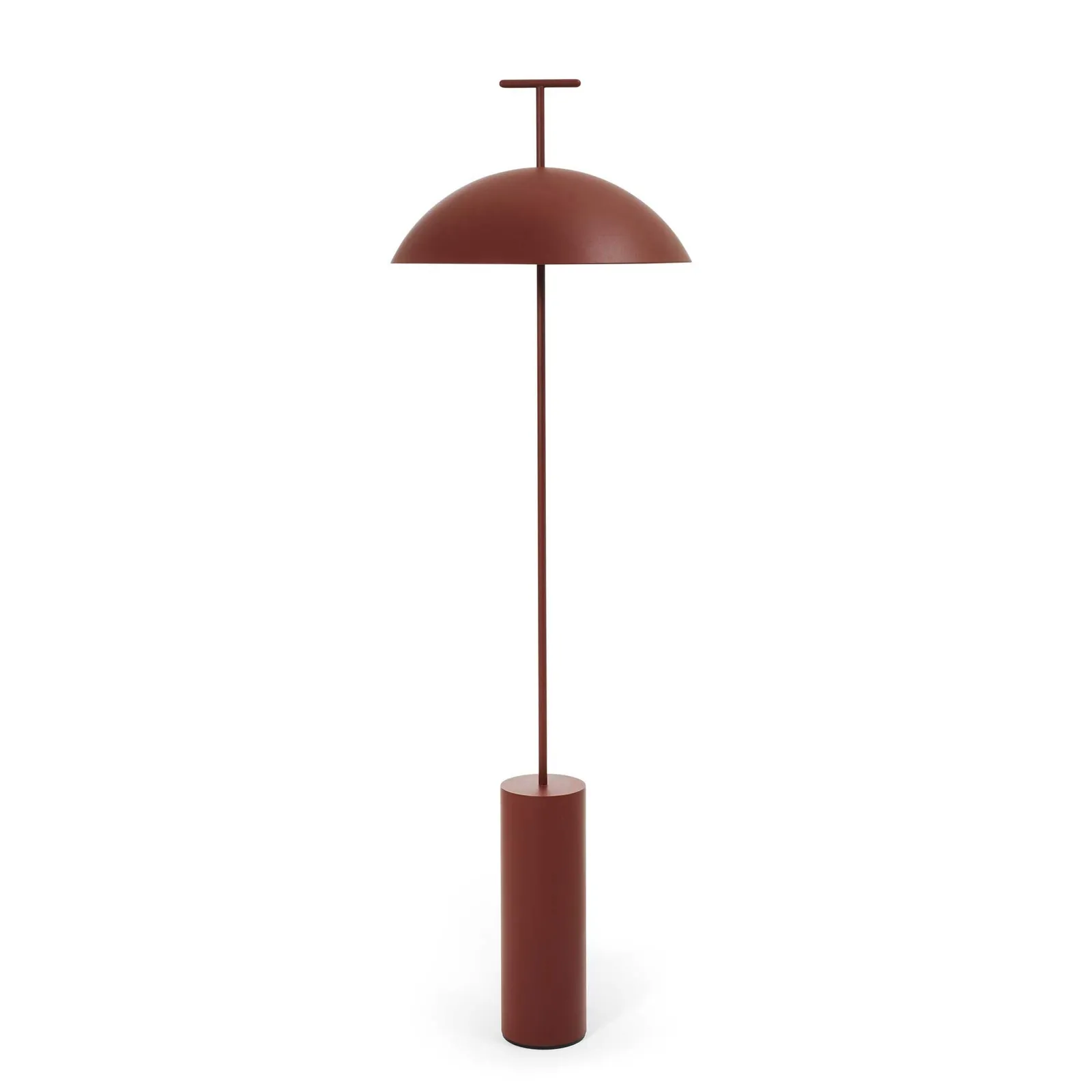 Kartell Geen-A Lamp With Dimmer, Red Metal | Barker & Stonehouse