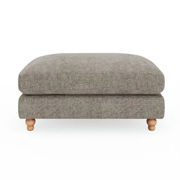 Martha Chunky Chenille Footstool 4