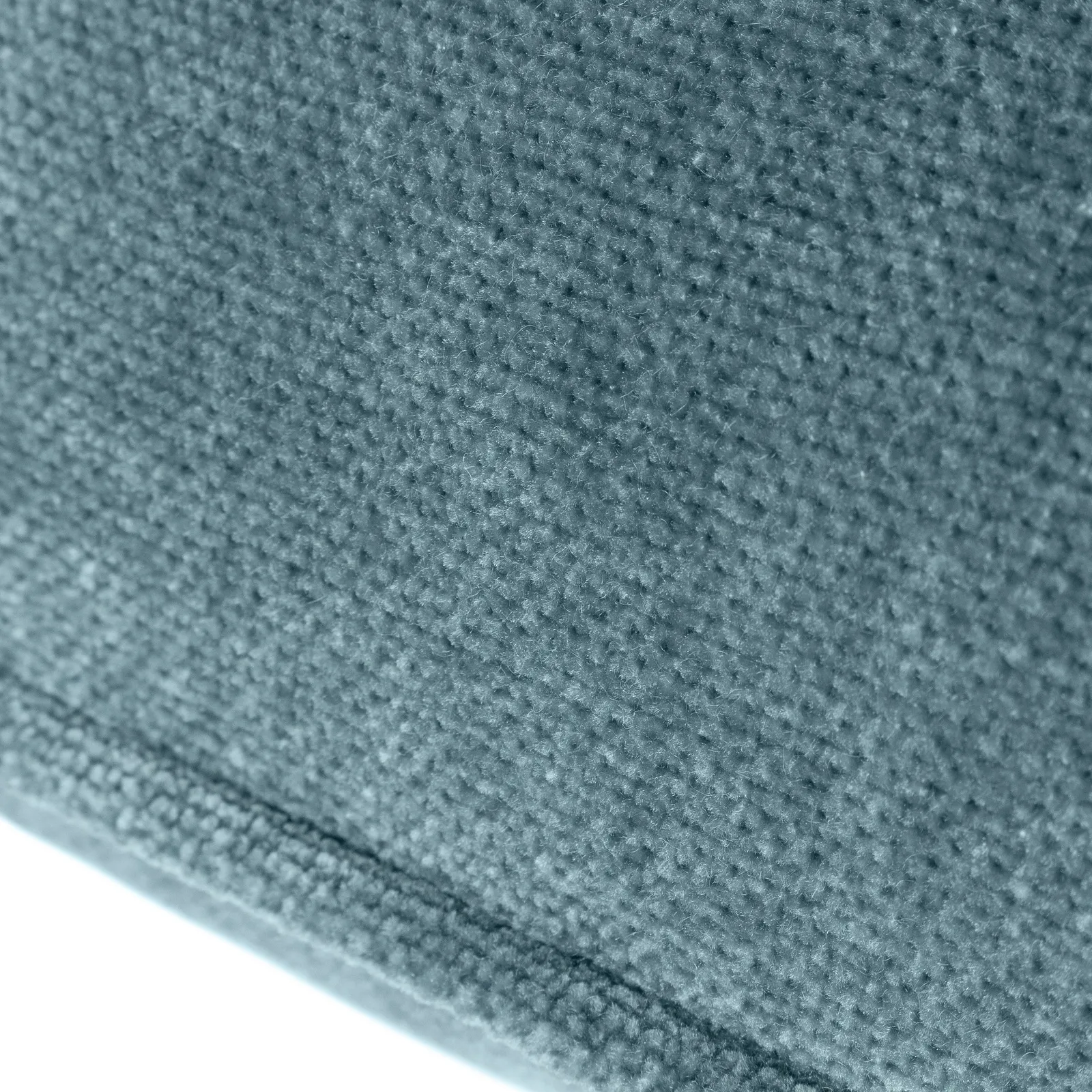 Yard Heavy Chenille Woven Piped Cushion in Blue 4