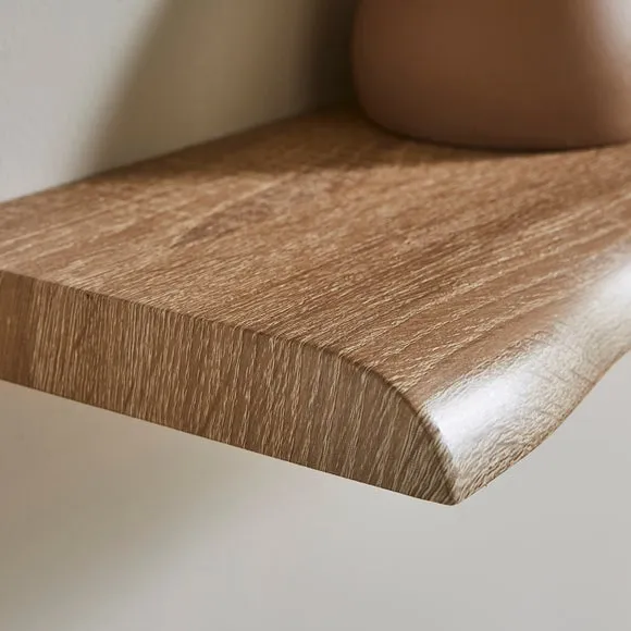Curved Edge Floating Shelf 2