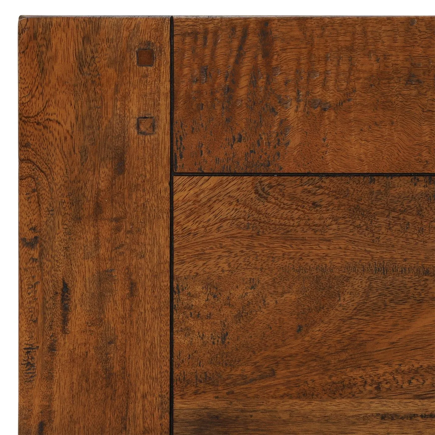 New Frontier 3 Drawer Bedside Table, Mango Wood | Barker & Stonehouse 6