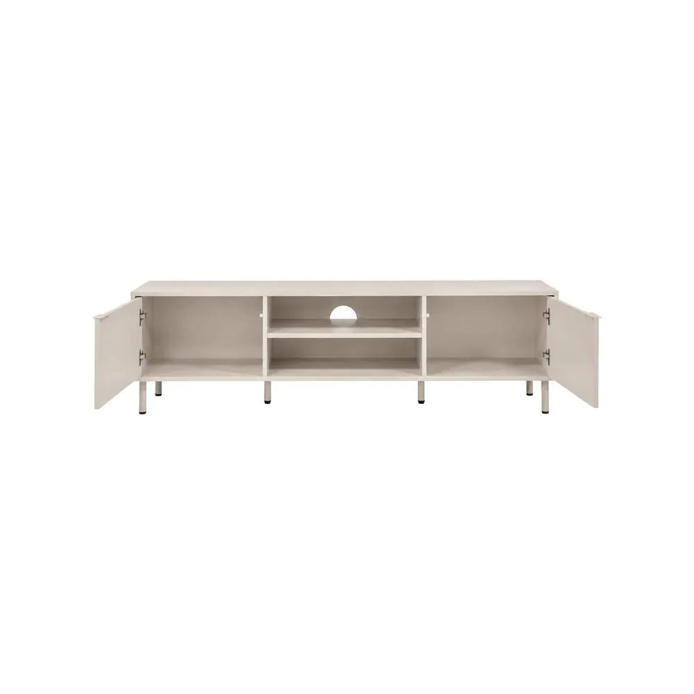 sweeek TV stand 160cm wood decor & metal in Beige 4