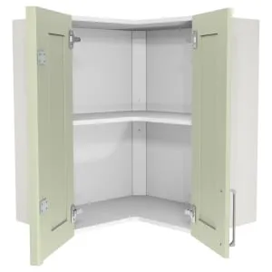 Wickes Ohio Sage L-Shape Corner Wall Unit - 625mm 2