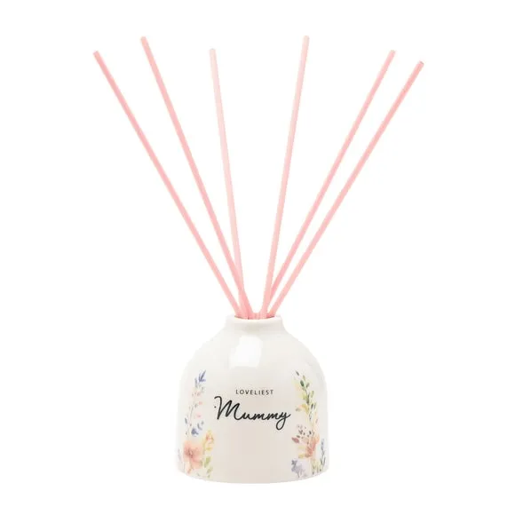 The Cottage Garden Peach Floral Ceramic Diffuser 3