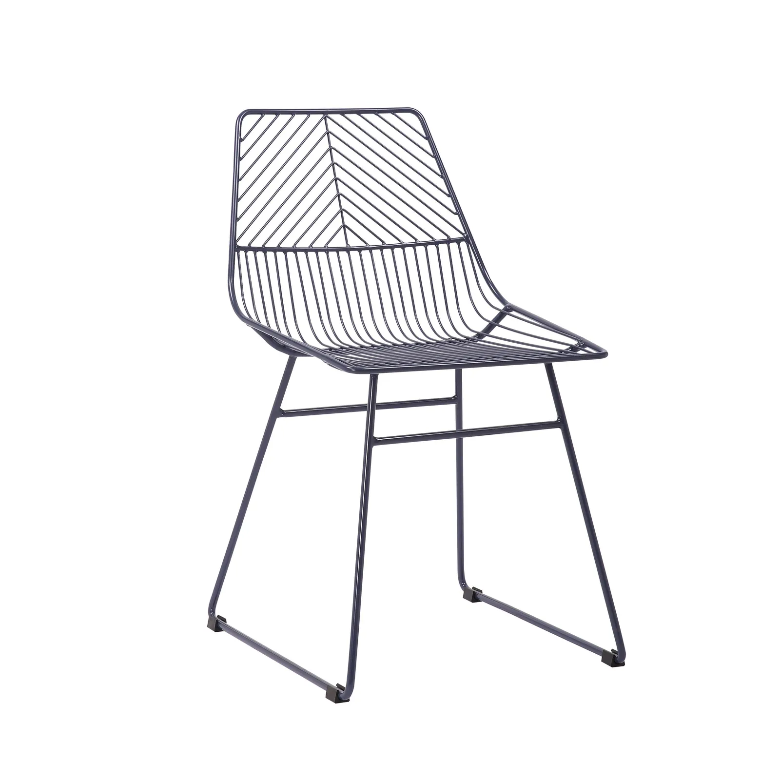 Siena Set of 2 Dining Chairs Navy Blue