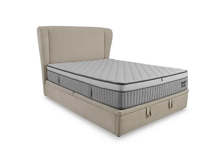 Lorenzo End Lift Ottoman Bed Frame - Super King - Bedroom Furniture