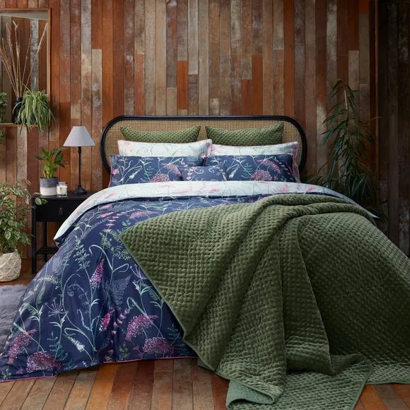 Dorma Genevieve Green Bedspread 2
