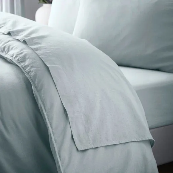 Cotton Linen Flat Sheet 1