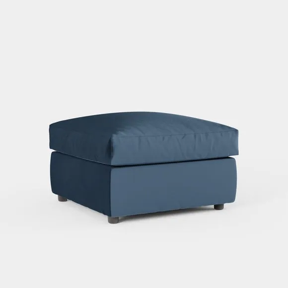 Blake Opulent Velvet Footstool 5
