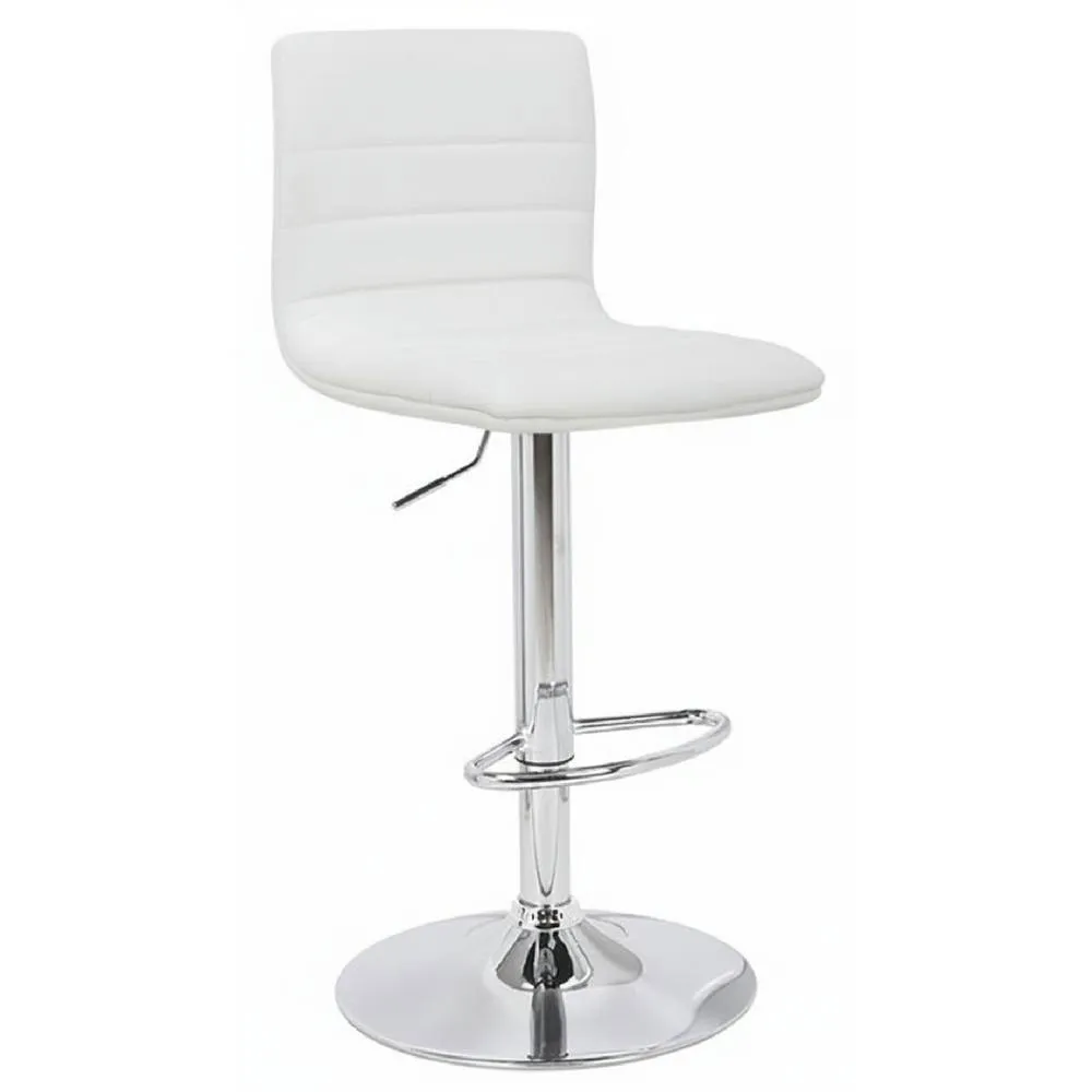 netfurniture Crains white breakfast bar stool height adjustable