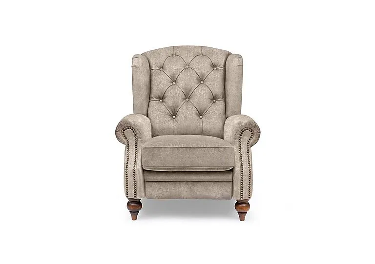 Shackleton Fabric Wing Chair - Barley